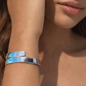 2/$30 🔥 Silver Wrap Cuff Bracelet